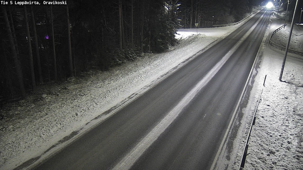 Kelikamerat Kuva Tie 5 Leppävirta, Oravikoski, Leppävirta, Pohjois-Savo