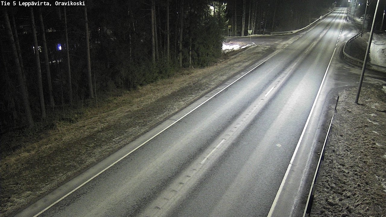 Kelikamerat Kuva Tie 5 Leppävirta, Oravikoski, Leppävirta, Pohjois-Savo