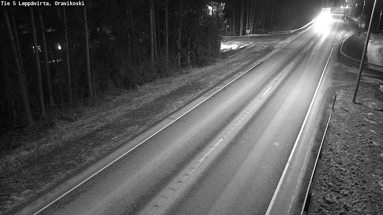 Kelikamerat Kuva Tie 5 Leppävirta, Oravikoski, Leppävirta, Pohjois-Savo