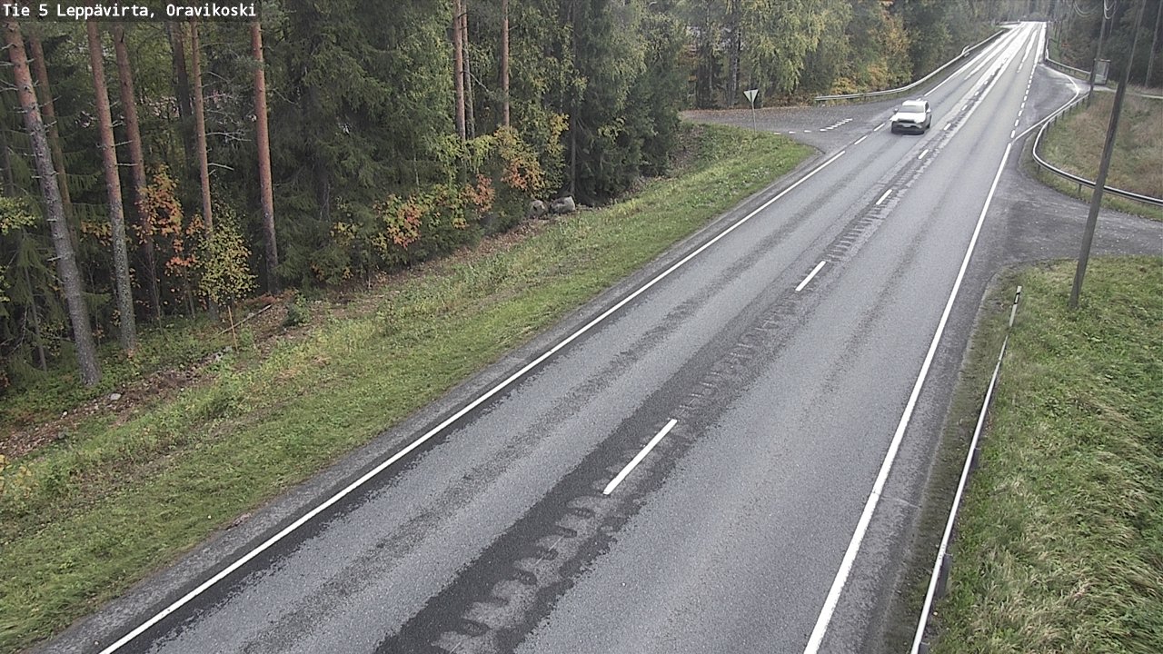 Kelikamerat Kuva Tie 5 Leppävirta, Oravikoski, Leppävirta, Pohjois-Savo