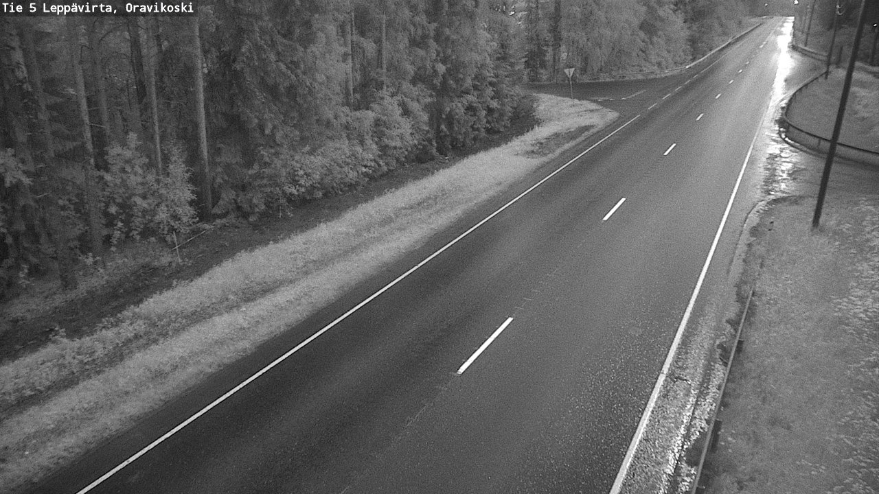 Kelikamerat Kuva Tie 5 Leppävirta, Oravikoski, Leppävirta, Pohjois-Savo