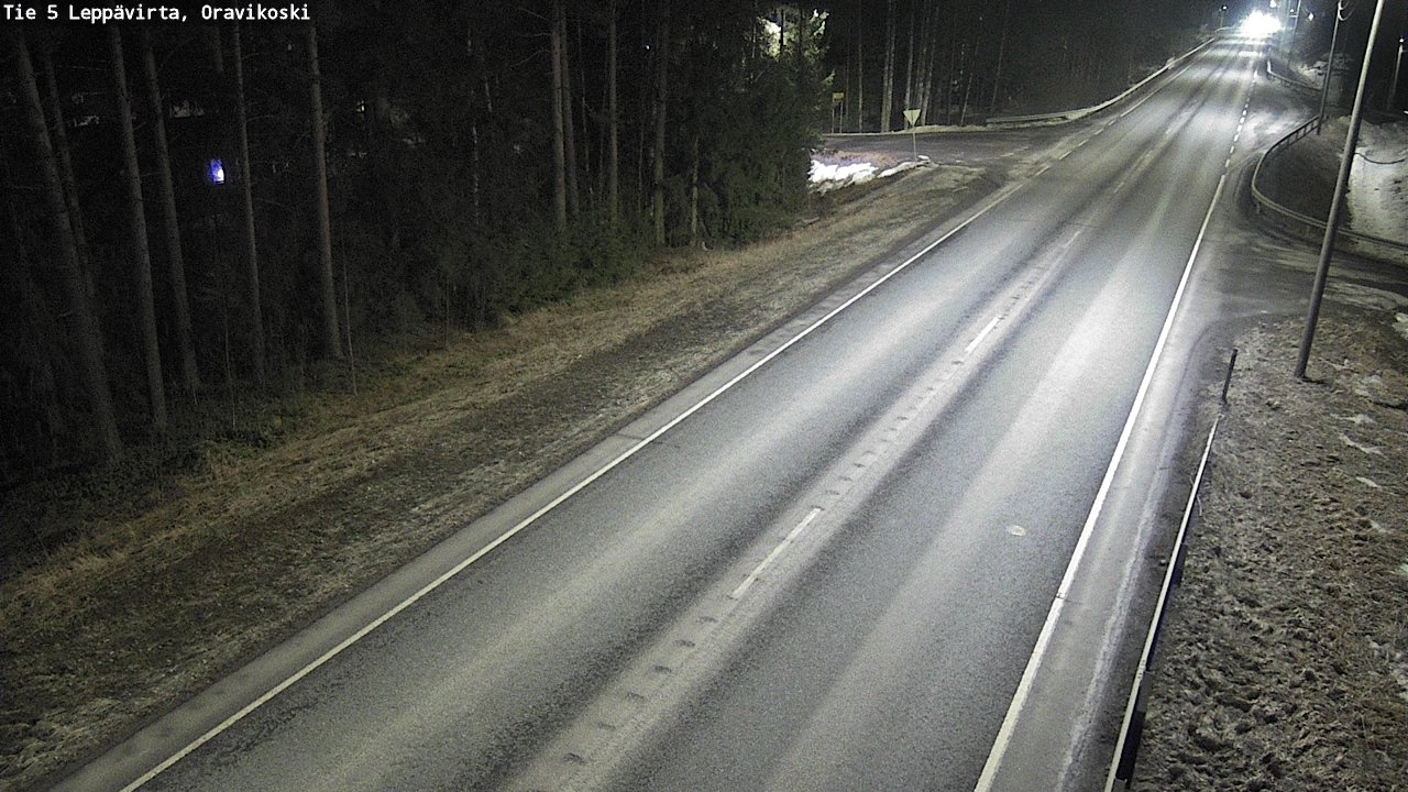 Kelikamerat Kuva Tie 5 Leppävirta, Oravikoski, Leppävirta, Pohjois-Savo