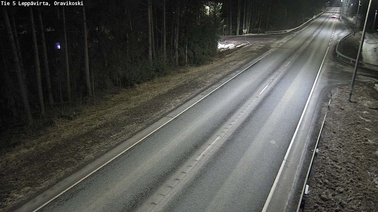 Kelikamerat Kuva Tie 5 Leppävirta, Oravikoski, Leppävirta, Pohjois-Savo