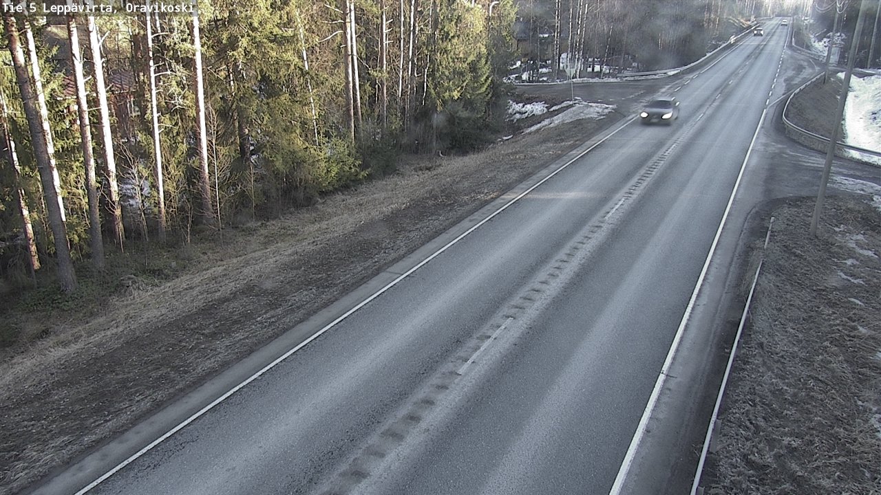 Kelikamerat Kuva Tie 5 Leppävirta, Oravikoski, Leppävirta, Pohjois-Savo