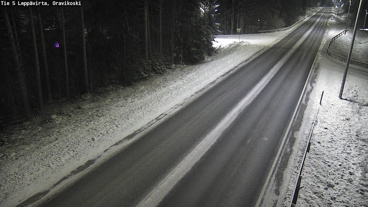Kelikamerat Kuva Tie 5 Leppävirta, Oravikoski, Leppävirta, Pohjois-Savo