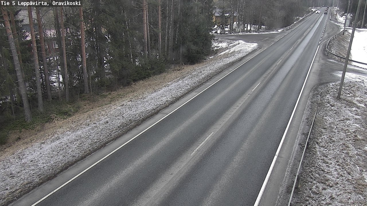 Kelikamerat Kuva Tie 5 Leppävirta, Oravikoski, Leppävirta, Pohjois-Savo