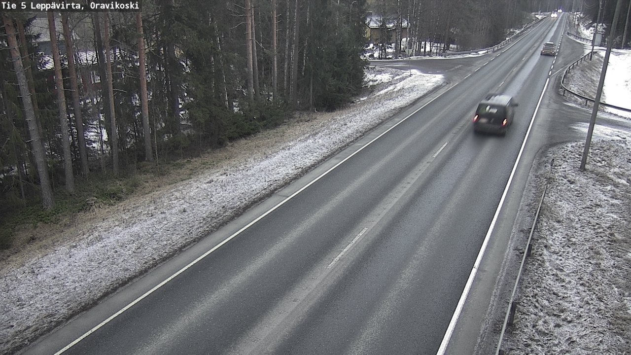 Kelikamerat Kuva Tie 5 Leppävirta, Oravikoski, Leppävirta, Pohjois-Savo
