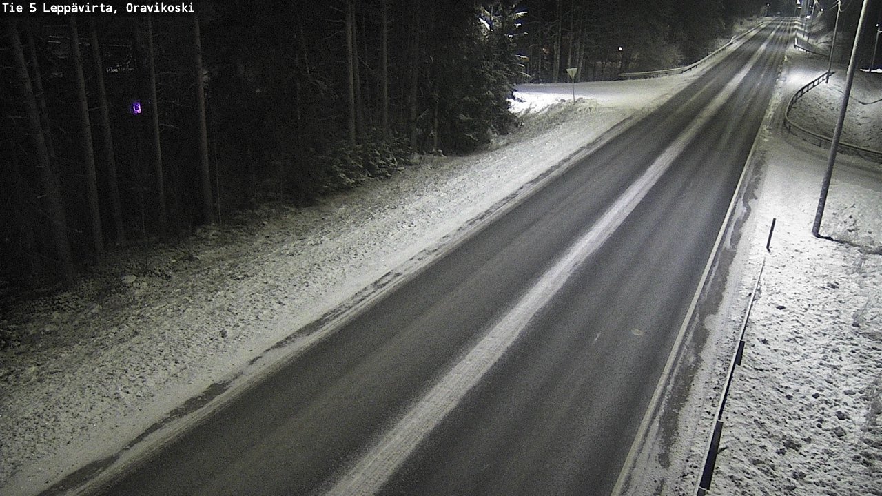 Kelikamerat Kuva Tie 5 Leppävirta, Oravikoski, Leppävirta, Pohjois-Savo