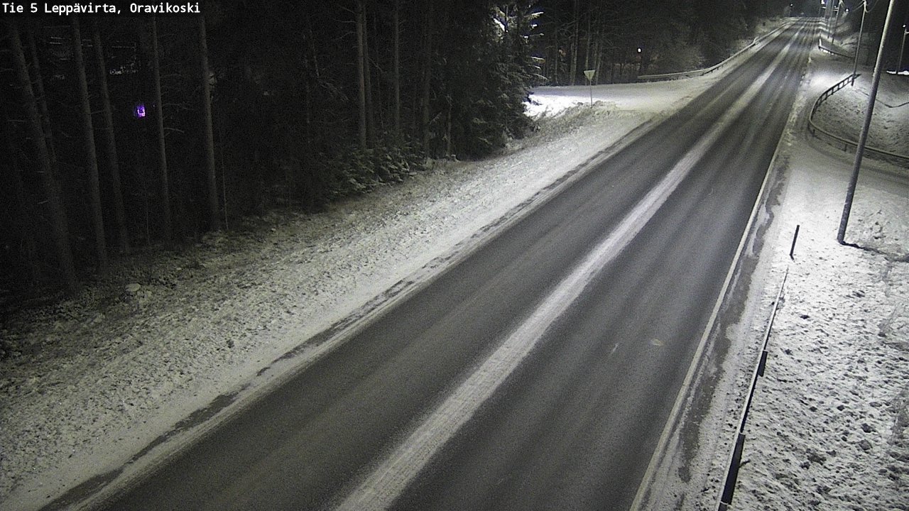 Kelikamerat Kuva Tie 5 Leppävirta, Oravikoski, Leppävirta, Pohjois-Savo