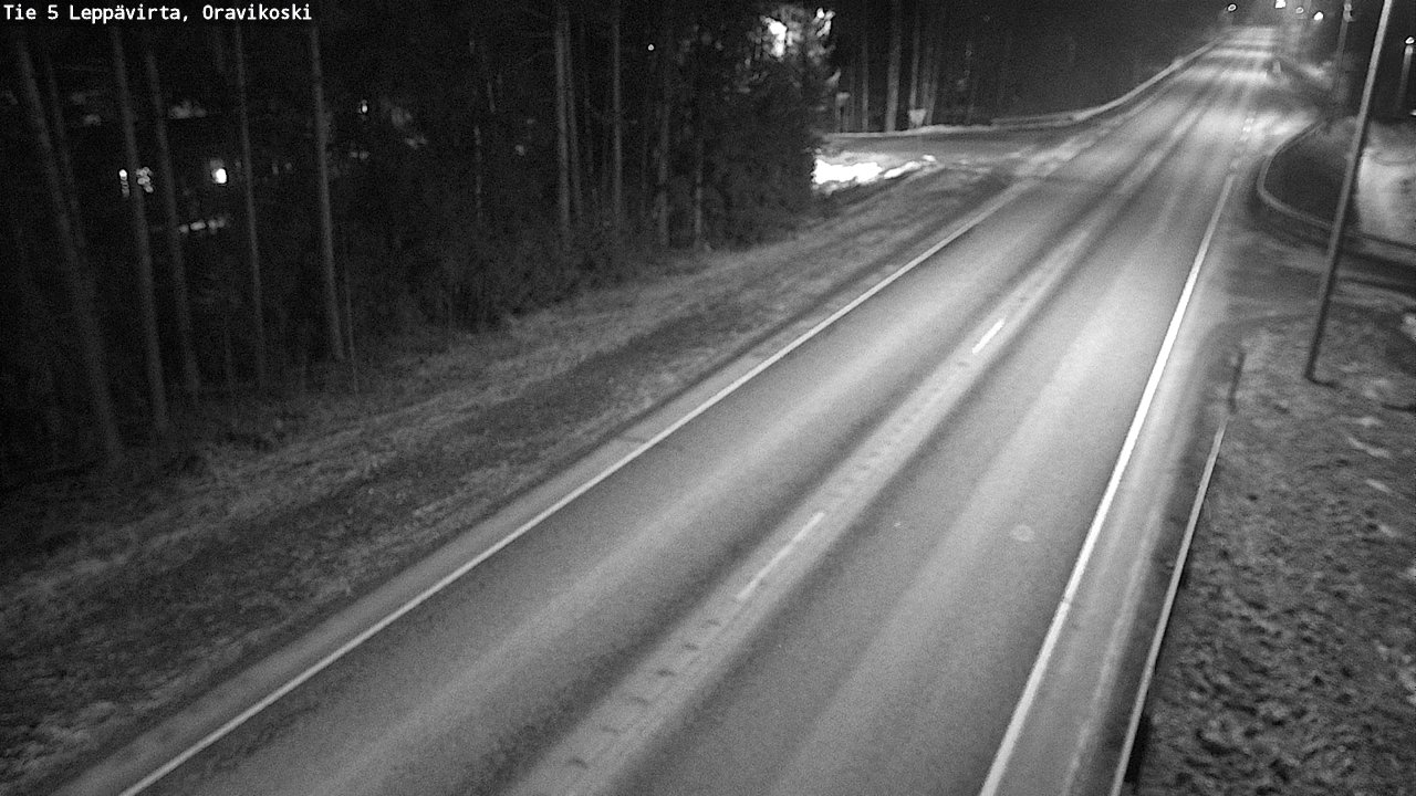 Kelikamerat Kuva Tie 5 Leppävirta, Oravikoski, Leppävirta, Pohjois-Savo