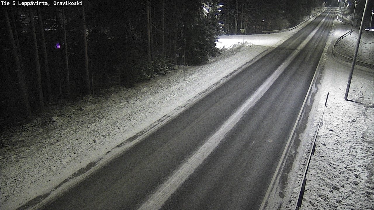 Kelikamerat Kuva Tie 5 Leppävirta, Oravikoski, Leppävirta, Pohjois-Savo