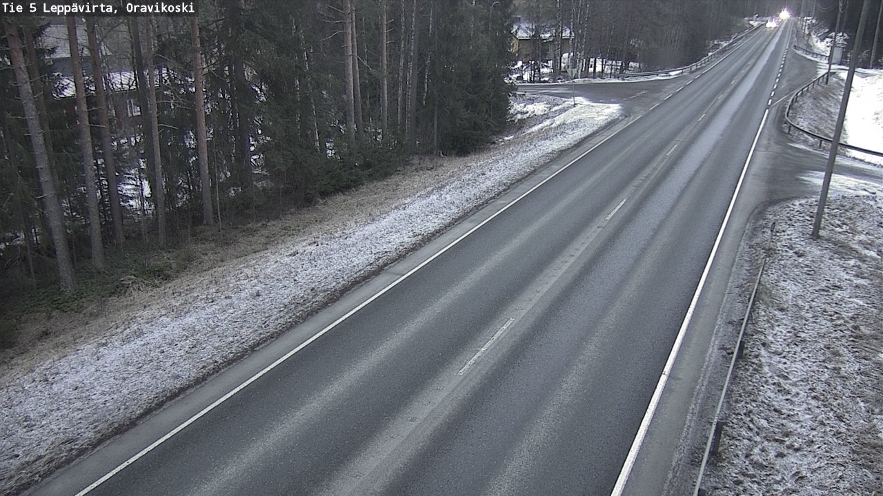 Kelikamerat Kuva Tie 5 Leppävirta, Oravikoski, Leppävirta, Pohjois-Savo