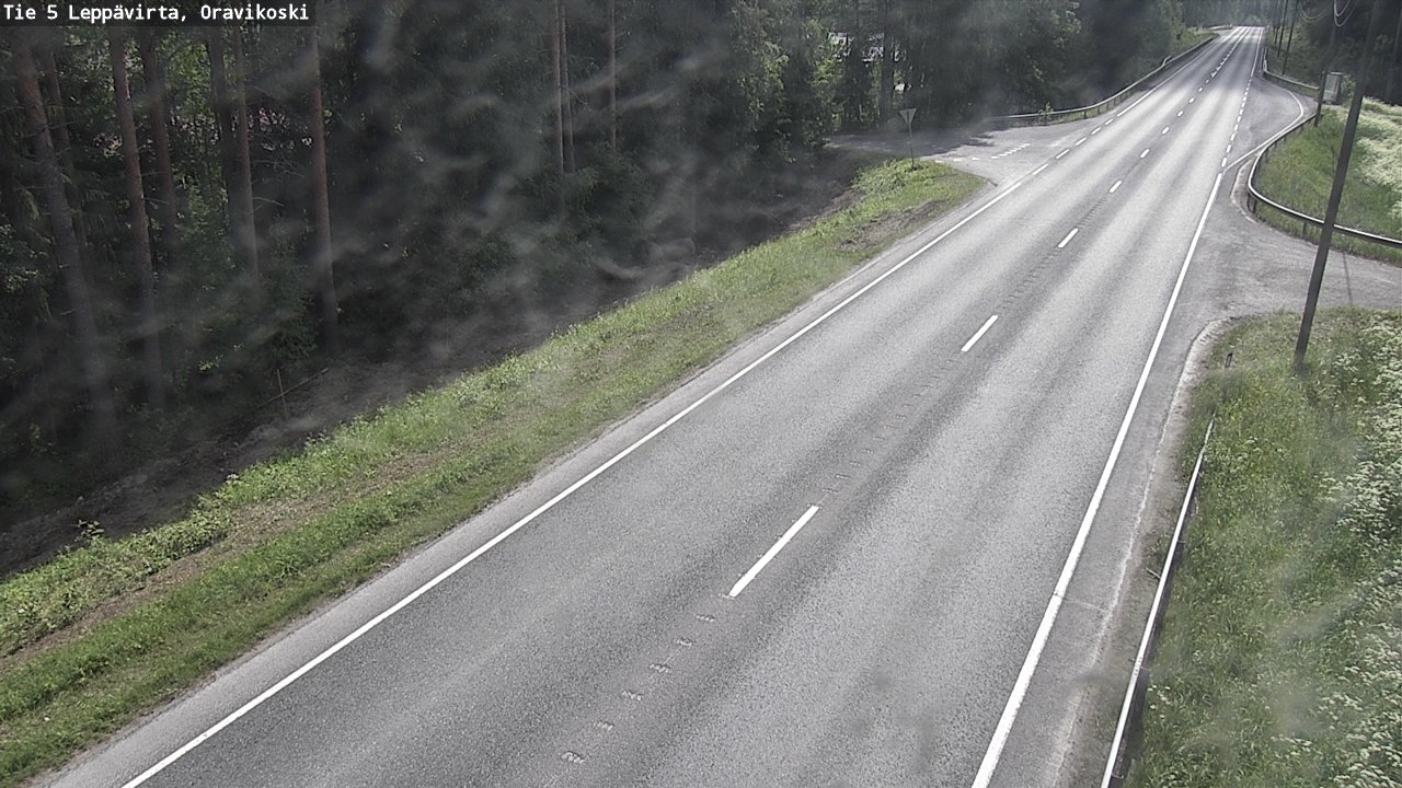 Kelikamerat Kuva Tie 5 Leppävirta, Oravikoski, Leppävirta, Pohjois-Savo
