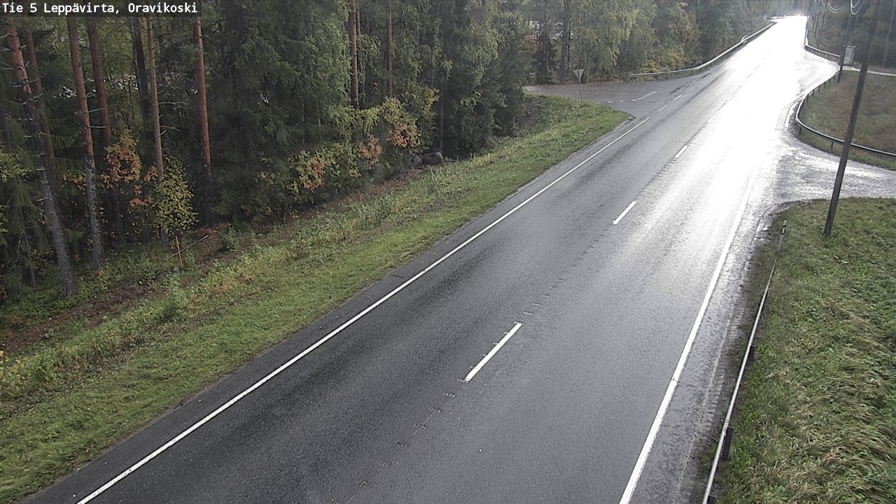 Kelikamerat Kuva Tie 5 Leppävirta, Oravikoski, Leppävirta, Pohjois-Savo