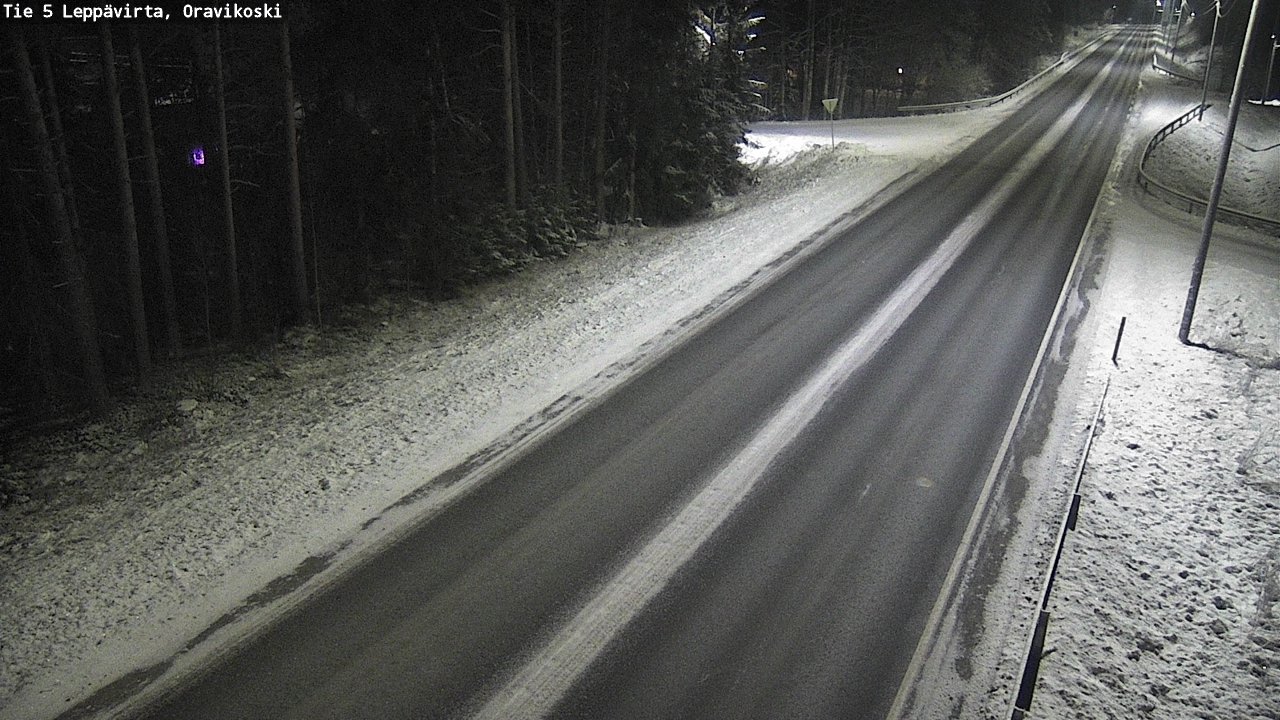 Kelikamerat Kuva Tie 5 Leppävirta, Oravikoski, Leppävirta, Pohjois-Savo