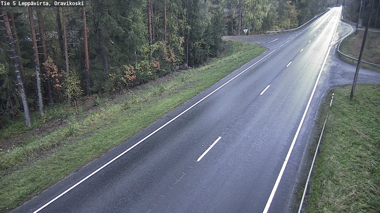 Kelikamerat Kuva Tie 5 Leppävirta, Oravikoski, Leppävirta, Pohjois-Savo