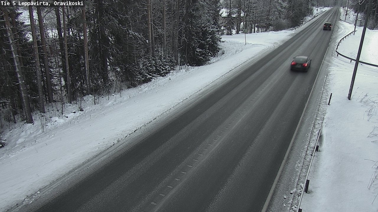 Kelikamerat Kuva Tie 5 Leppävirta, Oravikoski, Leppävirta, Pohjois-Savo