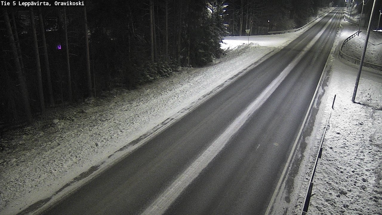 Kelikamerat Kuva Tie 5 Leppävirta, Oravikoski, Leppävirta, Pohjois-Savo