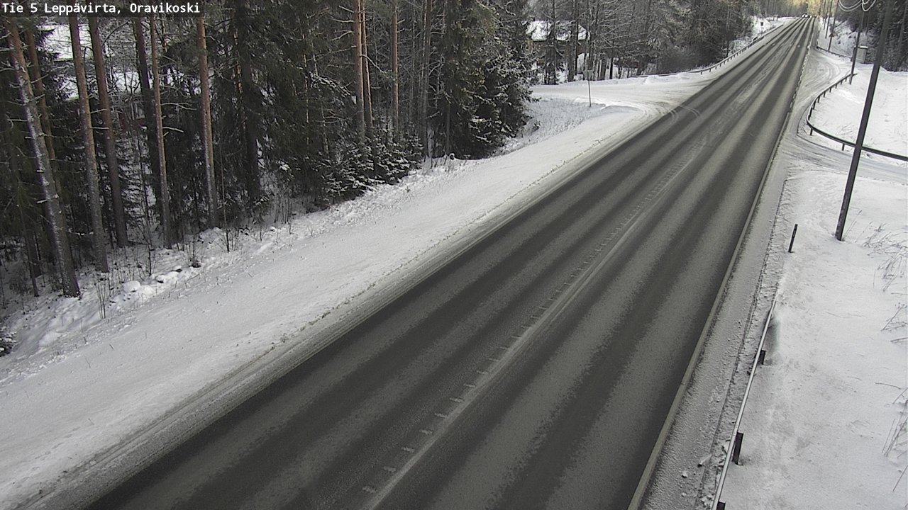 Kelikamerat Kuva Tie 5 Leppävirta, Oravikoski, Leppävirta, Pohjois-Savo