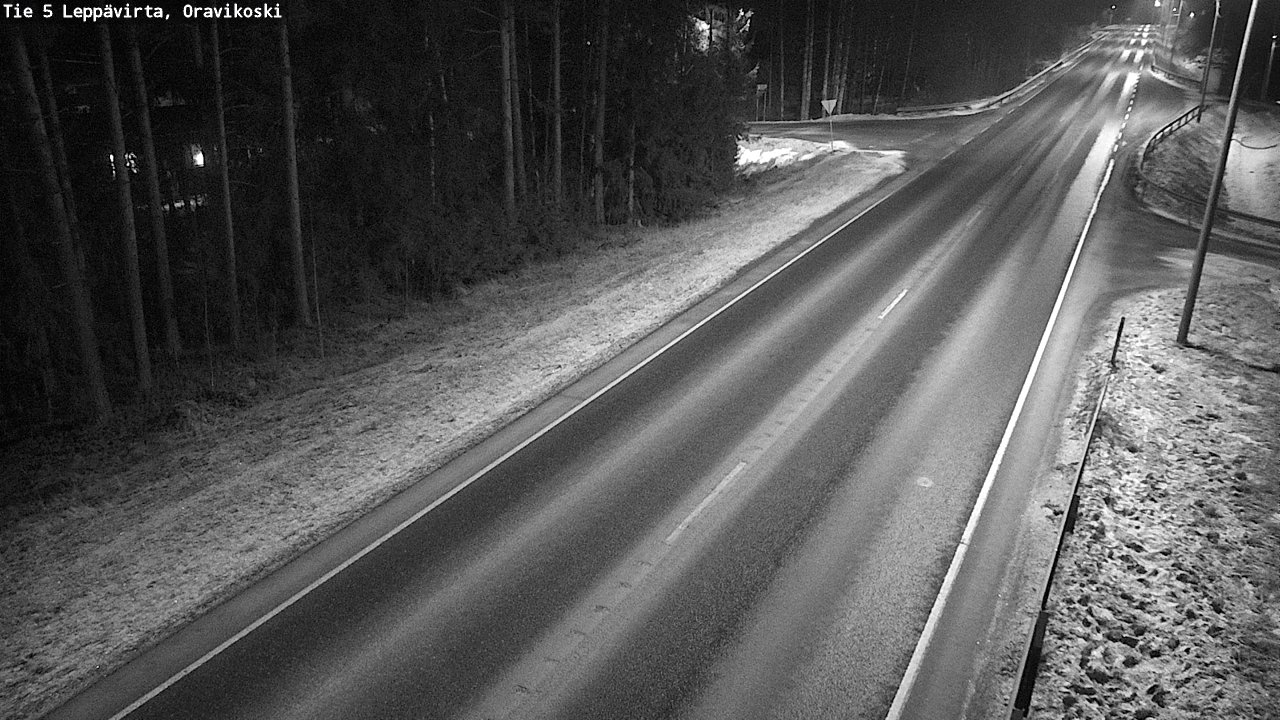 Kelikamerat Kuva Tie 5 Leppävirta, Oravikoski, Leppävirta, Pohjois-Savo