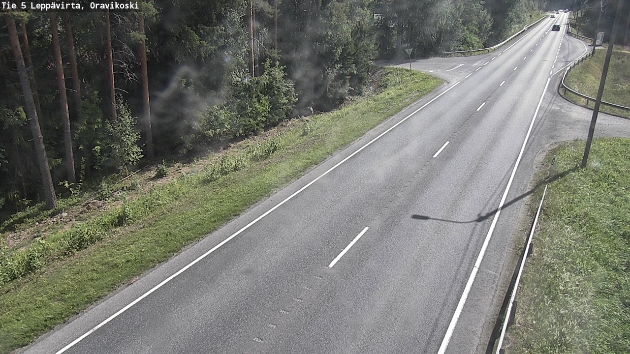 Kelikamerat Kuva Tie 5 Leppävirta, Oravikoski, Leppävirta, Pohjois-Savo