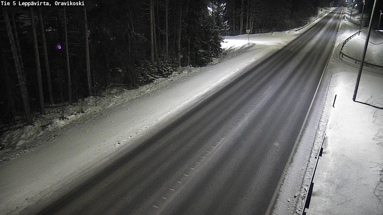 Kelikamerat Kuva Tie 5 Leppävirta, Oravikoski, Leppävirta, Pohjois-Savo