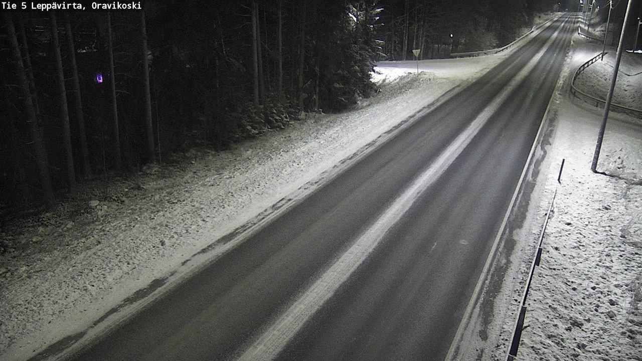 Kelikamerat Kuva Tie 5 Leppävirta, Oravikoski, Leppävirta, Pohjois-Savo