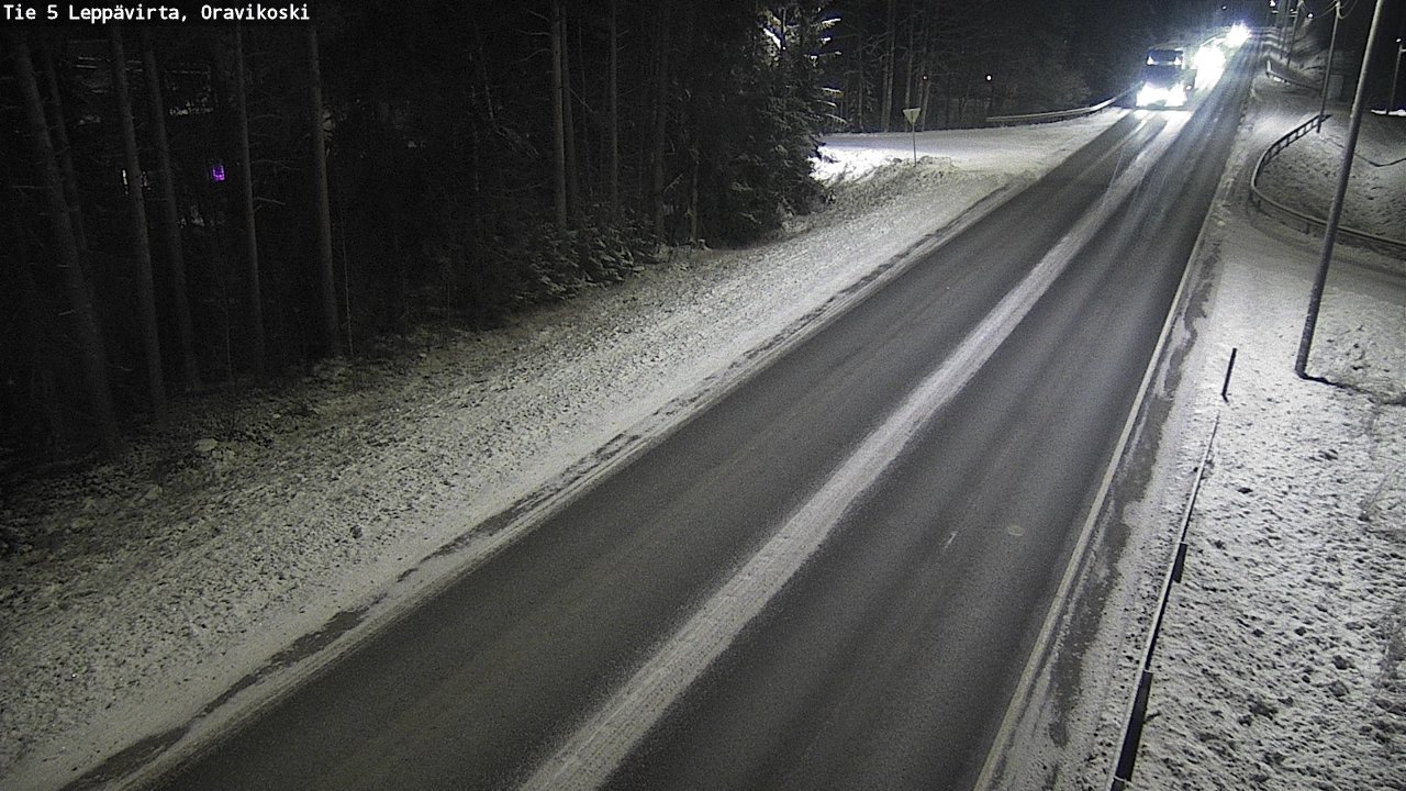 Kelikamerat Kuva Tie 5 Leppävirta, Oravikoski, Leppävirta, Pohjois-Savo
