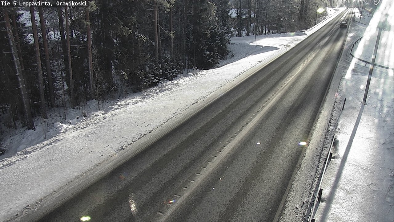 Kelikamerat Kuva Tie 5 Leppävirta, Oravikoski, Leppävirta, Pohjois-Savo