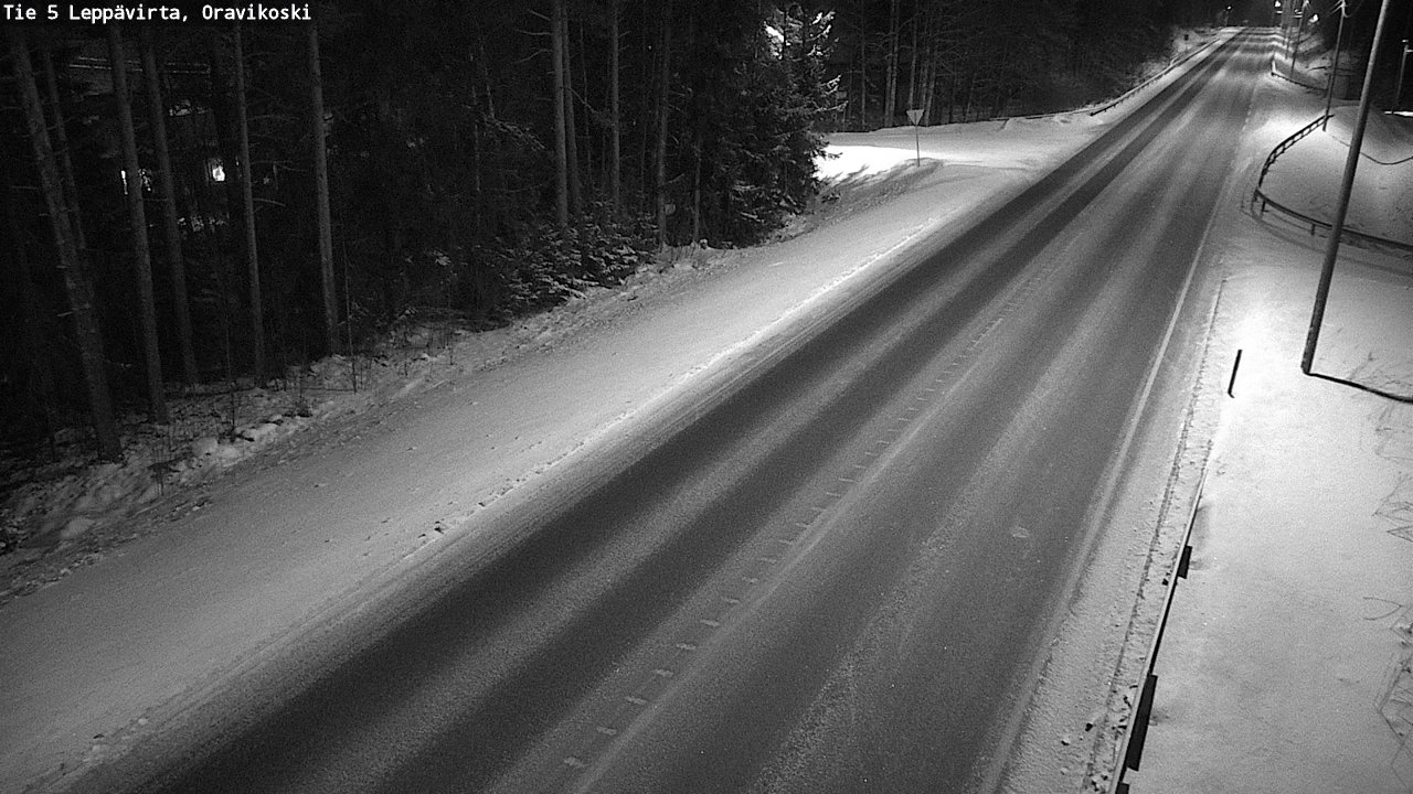 Kelikamerat Kuva Tie 5 Leppävirta, Oravikoski, Leppävirta, Pohjois-Savo
