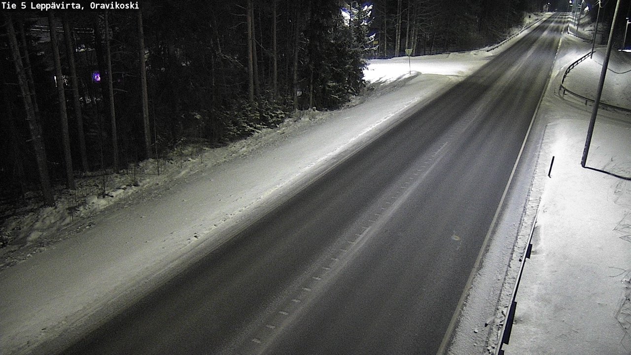 Kelikamerat Kuva Tie 5 Leppävirta, Oravikoski, Leppävirta, Pohjois-Savo