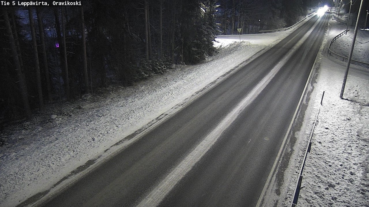 Kelikamerat Kuva Tie 5 Leppävirta, Oravikoski, Leppävirta, Pohjois-Savo
