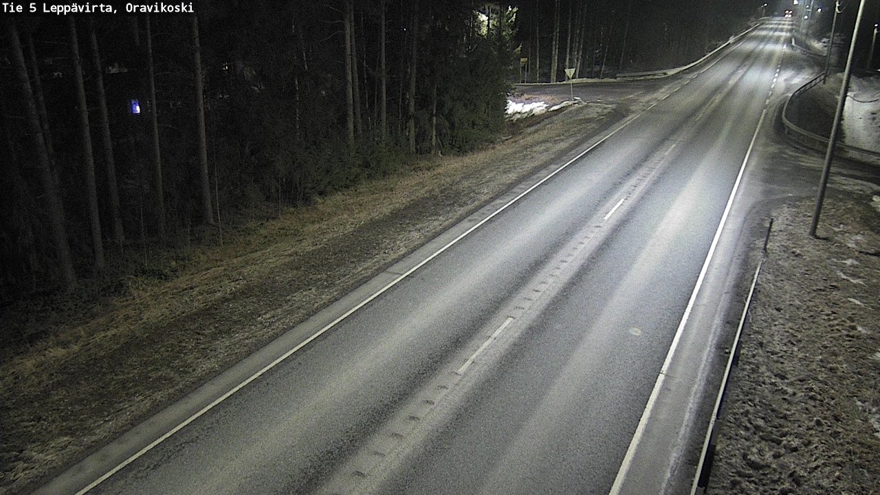 Kelikamerat Kuva Tie 5 Leppävirta, Oravikoski, Leppävirta, Pohjois-Savo