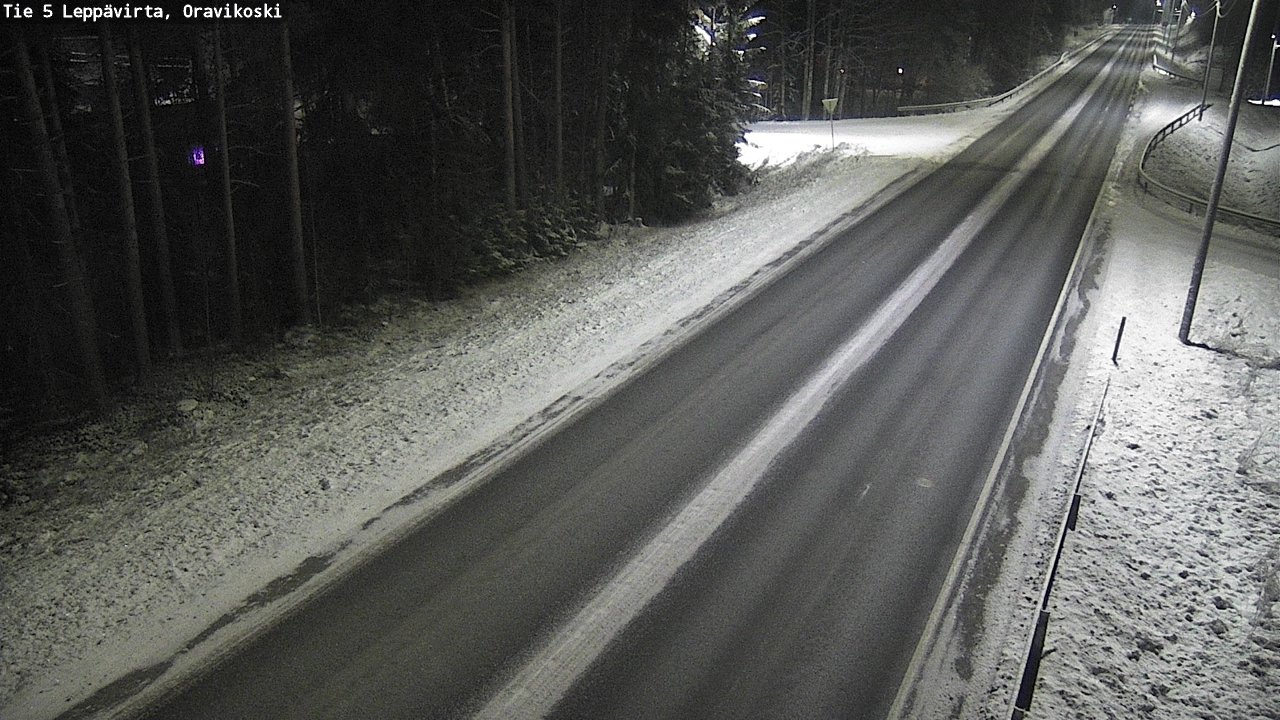 Kelikamerat Kuva Tie 5 Leppävirta, Oravikoski, Leppävirta, Pohjois-Savo