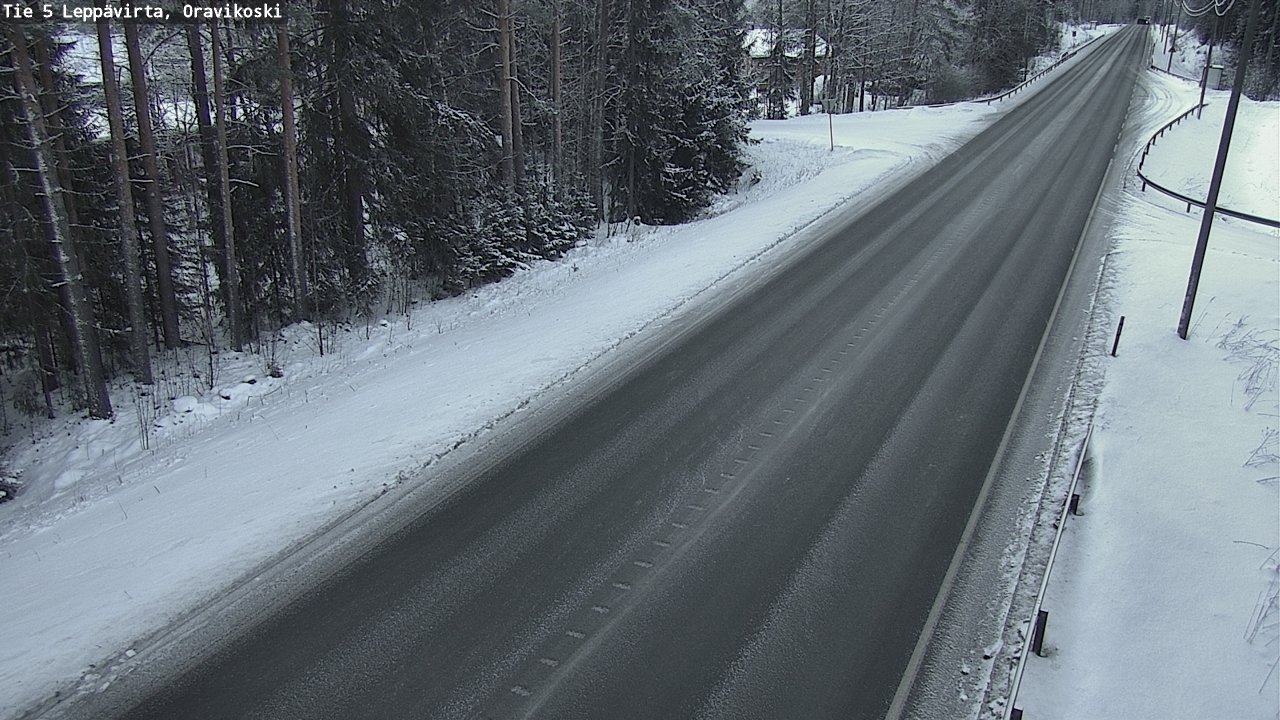 Kelikamerat Kuva Tie 5 Leppävirta, Oravikoski, Leppävirta, Pohjois-Savo