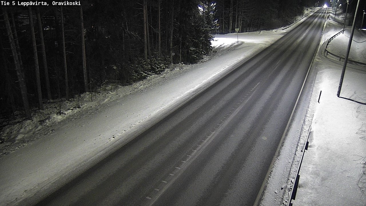 Kelikamerat Kuva Tie 5 Leppävirta, Oravikoski, Leppävirta, Pohjois-Savo