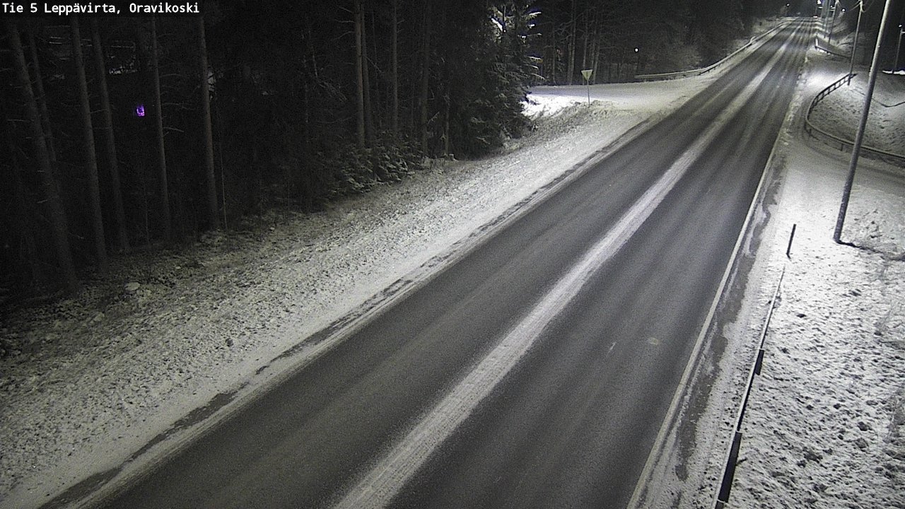 Kelikamerat Kuva Tie 5 Leppävirta, Oravikoski, Leppävirta, Pohjois-Savo