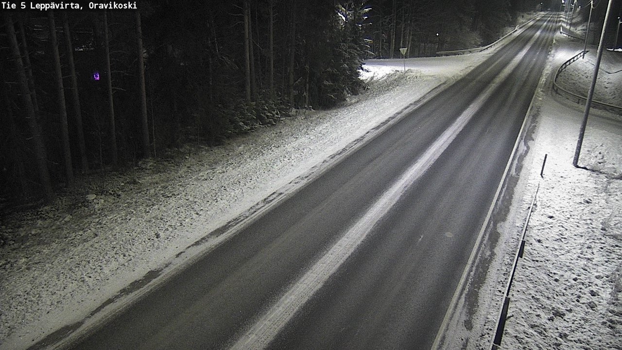 Kelikamerat Kuva Tie 5 Leppävirta, Oravikoski, Leppävirta, Pohjois-Savo