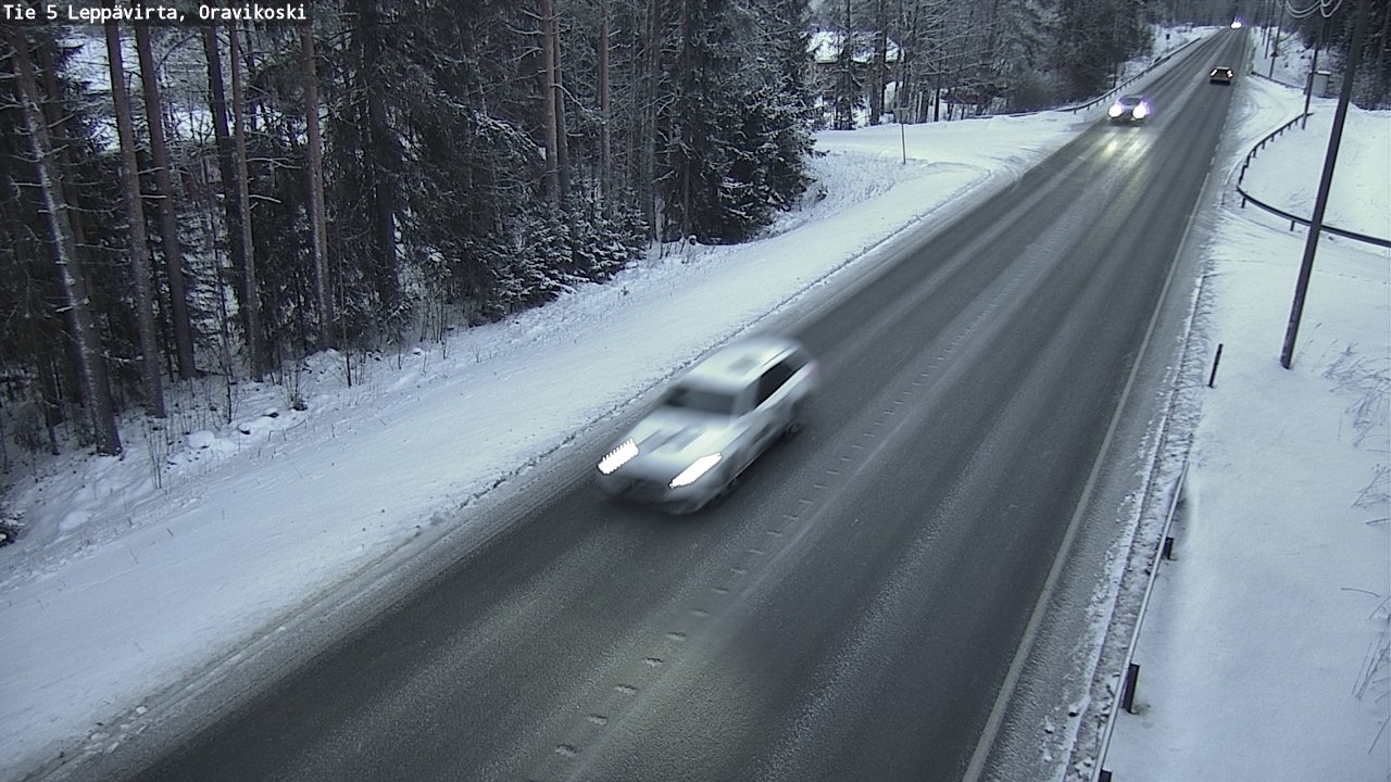 Kelikamerat Kuva Tie 5 Leppävirta, Oravikoski, Leppävirta, Pohjois-Savo
