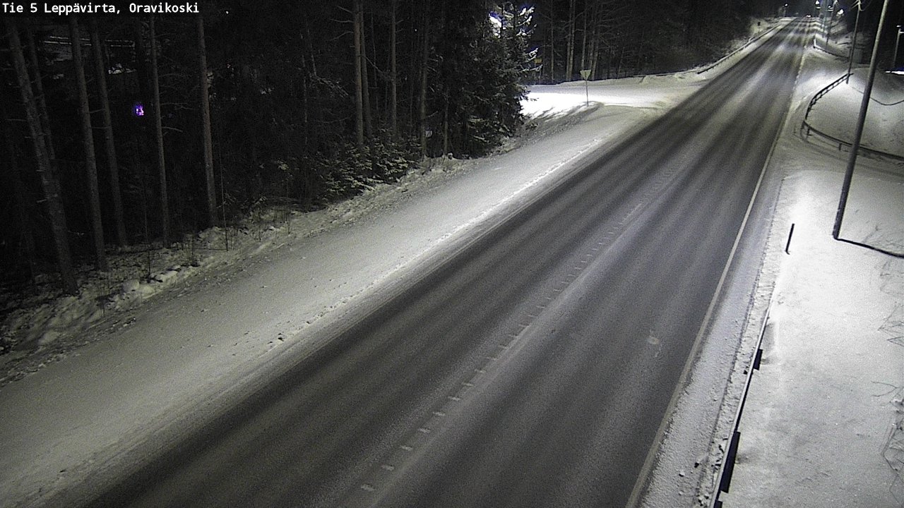 Kelikamerat Kuva Tie 5 Leppävirta, Oravikoski, Leppävirta, Pohjois-Savo