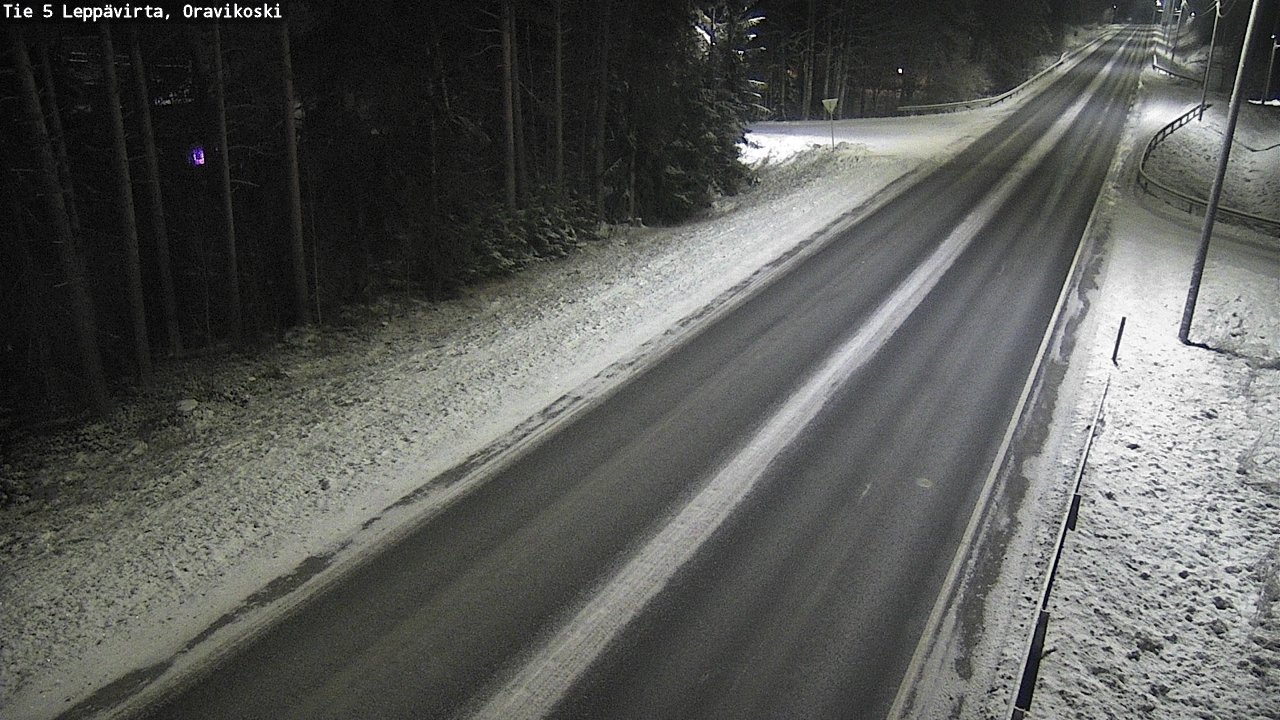 Kelikamerat Kuva Tie 5 Leppävirta, Oravikoski, Leppävirta, Pohjois-Savo