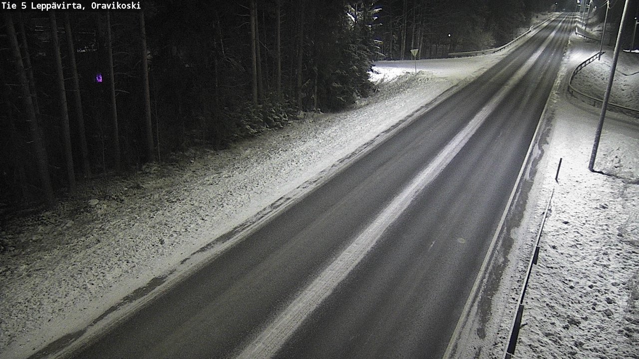 Kelikamerat Kuva Tie 5 Leppävirta, Oravikoski, Leppävirta, Pohjois-Savo