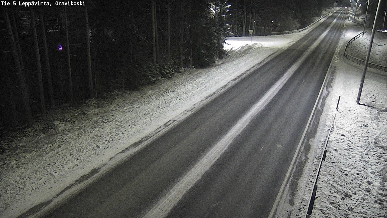 Kelikamerat Kuva Tie 5 Leppävirta, Oravikoski, Leppävirta, Pohjois-Savo