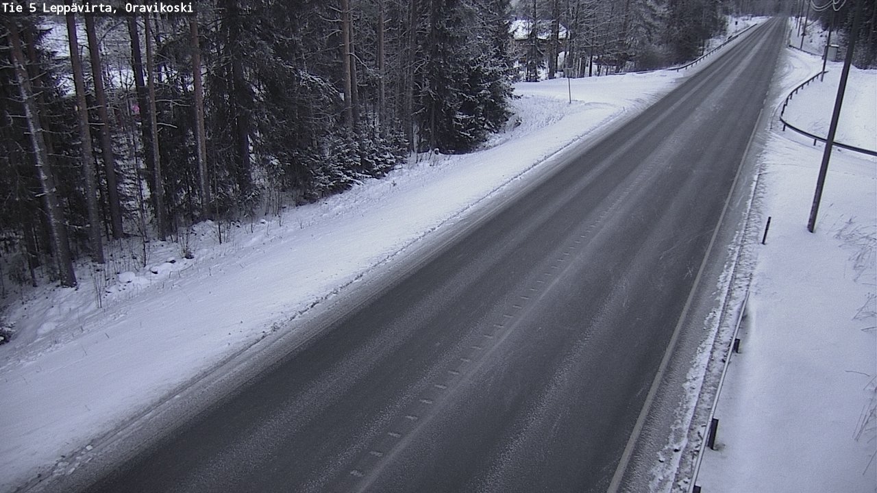 Kelikamerat Kuva Tie 5 Leppävirta, Oravikoski, Leppävirta, Pohjois-Savo