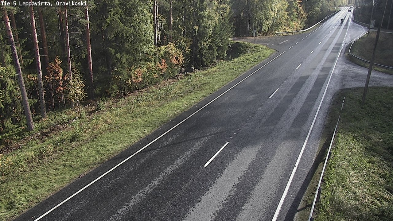 Kelikamerat Kuva Tie 5 Leppävirta, Oravikoski, Leppävirta, Pohjois-Savo