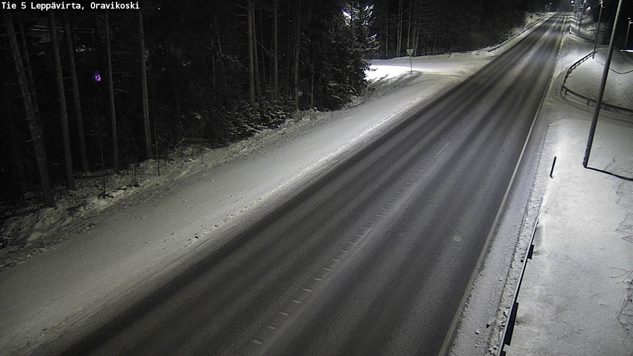 Kelikamerat Kuva Tie 5 Leppävirta, Oravikoski, Leppävirta, Pohjois-Savo