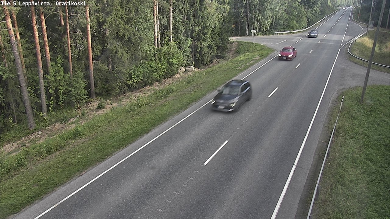 Kelikamerat Kuva Tie 5 Leppävirta, Oravikoski, Leppävirta, Pohjois-Savo