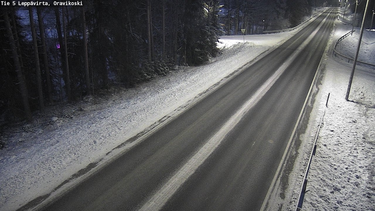 Kelikamerat Kuva Tie 5 Leppävirta, Oravikoski, Leppävirta, Pohjois-Savo