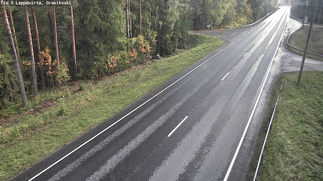 Kelikamerat Kuva Tie 5 Leppävirta, Oravikoski, Leppävirta, Pohjois-Savo