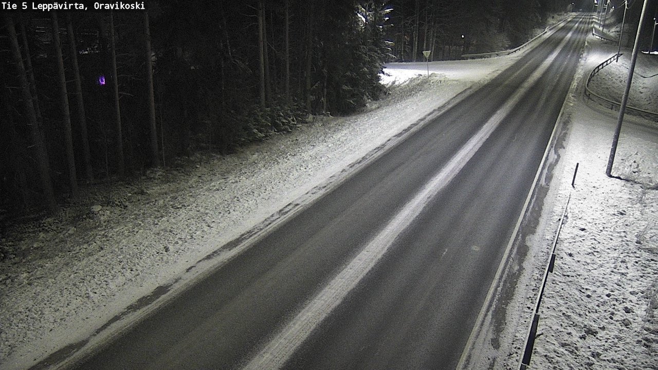 Kelikamerat Kuva Tie 5 Leppävirta, Oravikoski, Leppävirta, Pohjois-Savo